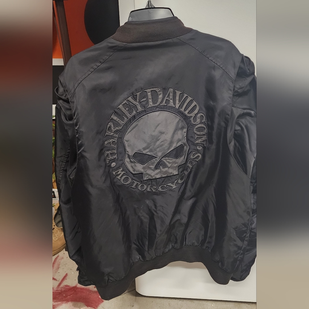 Nice nylon harley-davidson jacket xl